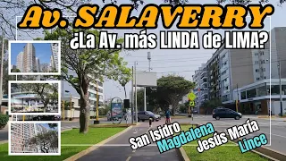 La Avenida más LINDA de LIMA? Av. Salaverry en Lima Perú 2024