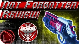 Destiny 2: Not Forgotten In Depth Review – Forsaken Hand Cannon Quest Grind & PvP Gameplay