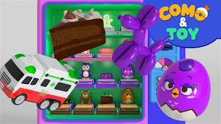 Como | Vending machine 2 + More Episodes 15min | Cartoon video for kids | Como Kids TV