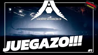 Menudo Juegazo!! HOMEWORLD 3 / Gameplay en Español / Primeras Impresiones / Campaña #1