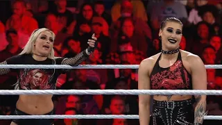 WWE Monday Night Raw 3/7/22- Rhea Ripley & Liv Morgan Vs. Carmella & Zelina Vega - Full Match Review