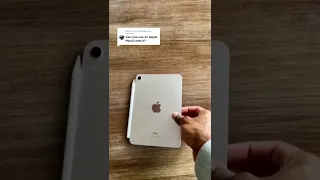 iPad Mini 6 and Apple Pencil