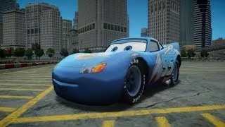 GTA Rayo Lightning  McQueen Dinoco Crash Testing - Insanegaz