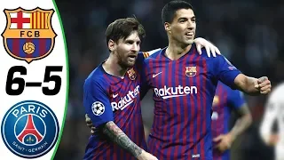 The Greatest Comeback in UCL History! FC Barcelona vs PSG 6 5  English Commentary HD 1080i