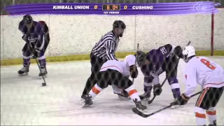 Cushing Academy - Varsity Boys Ice Hockey vs. Kimball Union Academy