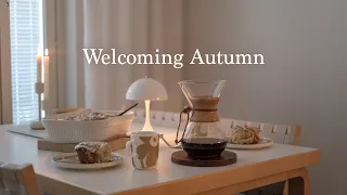 Welcoming Autumn 🍂 I Cozy Weekend I fall baking, wardrobe change I slow living in the city