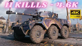 Panhard AML Lynx 6x6 - 11 Killls 4.6K Damage  World of Tanks Replays ,WOT tank games