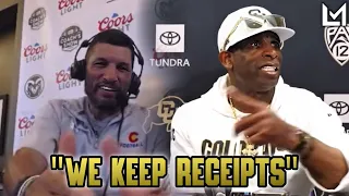 Colorado State HC Jay Norvell Throws SHOTS At Deion Sanders!! | Deion Responds 👀