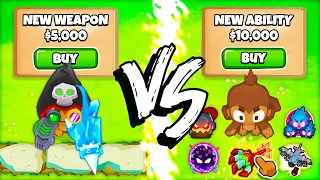 WEAPON vs ABILITIES ONLY Upgrade Monkey CHALLENGE in BTD 6!