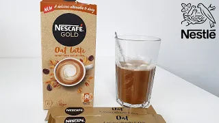 NESCAFÉ Gold Oat Latte (Review) 6x Instant Coffee Sticks