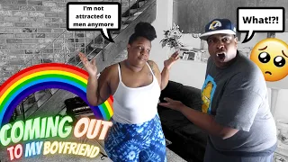 COMING OUT THE CLOSET🌈 To My Boyfriend *To See How He Reacts*