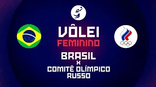 JOGOS OLIMPÍCOS TÓQUIO  2020 : VÔLEI  FEMININO | QUARTAS DE FINAL = BRASIL X RÚSSIA  ( 04/08/2021)