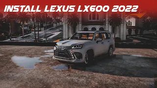 How To Lexus LX600 2022 In Gta 5 2023 By AllTutorial