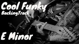 Cool Funky Guitar Backing Track in E Minor