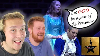 We REACTED to Religious HAMILTON! Illegal SCAMILTON