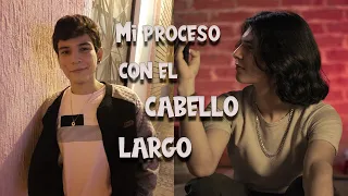 CABELLO LARGO sin pasar por la etapa "INCOMODA". (Hombres).