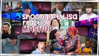 "Shoong! ft. Lisa" Lisa's part reaction mashup