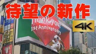 4K ネコ歩き～新宿巨大ネコ新作キター!!～