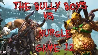 Blood Bowl 2: Chaos Dwarf play thought with hints and tips: Game 12 Vs Nurgle