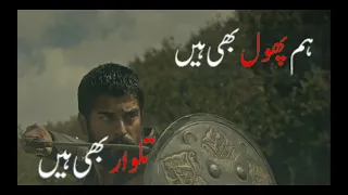 Hum Phool Bhi Hai Talwar Bhi Hai ★ ہم پھول بھی ہیں تلوار بھی ہیں ★ Urdu Poetry★ Original video