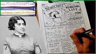 Live-Draw: Miss Dickinson Speaks to Congress (1864)