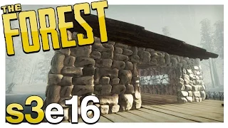 STONE HOUSE ROOF | The Forest Gameplay S3E16 (Alpha v0.35)