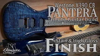 Westone X390 Pantera CB - Tribute Guitar Build  - High Gloss Guitar Finish - The Struggle is REAL!!