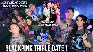 BLYTHE, KYLINE & CASSY BLACKPINK CONCERT DATE WITH DENISE LAUREL 😍 MAVY AT DARREN FAN DIN PALA NILA