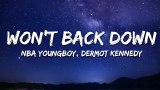 YoungBoy Never Broke Again, Bailey Zimmerman & Dermot Kennedy - Won't Back Down (Lyrics)