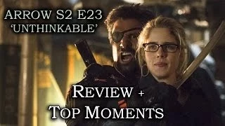 Arrow Season 2 Episode 23 - ARROW VS DEATHSTROKE - Review + Top Moments