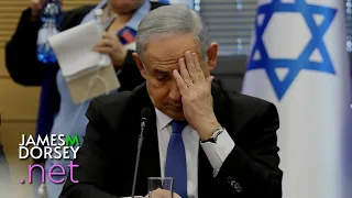 Netanyahu is blinded and cornered by the gathering of increasingly dark clouds