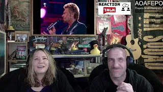 Reaction - Johnny Hallyday "Que je t'aime" - Angie & Rollen Green