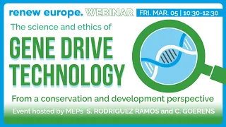 WEBINAR: The science & ethics of gene drive technology from a conservation & development perspective