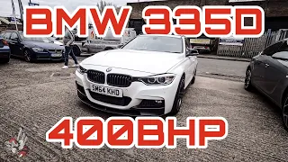 *FAST400BHP BMW 335D MONSTER* BMW 335D XDRIVE 3" TURBO BACK EXHAUST SYSTEM + RTMG TUNE!