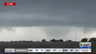 VIDEO: Tornado spotted northwest of Hutto