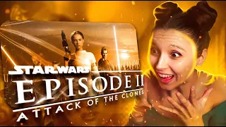 FIRST TIME WATCHING STAR WARS: EPISODE II- Attack of the Clones |Reaction&Commentary| Movie Reaction