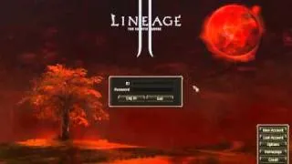 Lineage 2 High Five retail PTS - Login Screen and Music