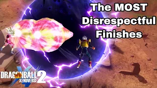 Kefla & Super Baby 2 MOST Disrespectful Finishes In Dragon Ball Xenoverse 2