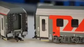 LS Models RZD sleeping cars review 48110 48111 48037 48038