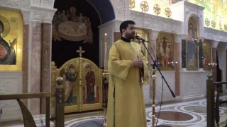 проповедь диакона Кирилла Бейко в неделю о блудном сыне