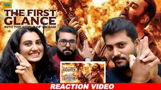 VIKRAM The First Glance Video Reaction By Family Reaction _ Kamal Haasan _ Lokesh _ Anirudh