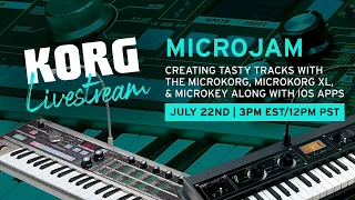 Korg Livestream - MicroJam with Luke Edwards