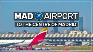 ➤ how to travel from Barajas airport ✈️ to the centre of Madrid [2022] #010