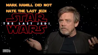 Mark Hamill Did NOT Hate The Last Jedi