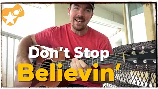 Don’t Stop Believin’ | Journey | Beginner Guitar Lesson