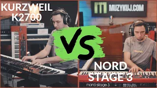 Kurzweil K2700 VS NORD STAGE 3