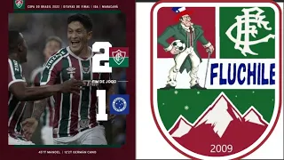 VLOG | Fluminense 2 x 1 Cruzeiro (23/06/22) Oitavas de final, Copa do Brasil, jogo de ida.