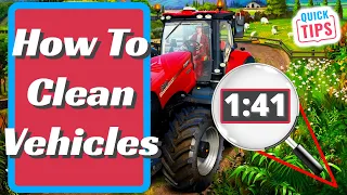 Farming Simulator 22 - How To Clean Vehicles