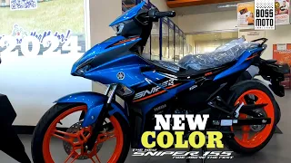 New Yamaha Sniper 155 Standard Cyan Price Specs 2024 Philippine Review