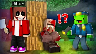 Scary JJ KILLER Hunting for Mikey in Minecraft Challenge - Maizen JJ and Mikey